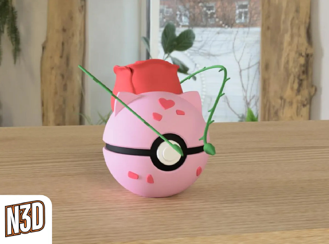 #0001 Rose Bulbasaur