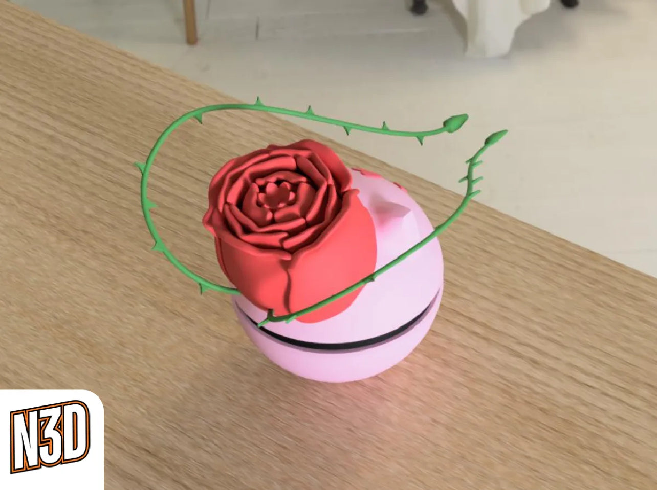 #0001 Rose Bulbasaur